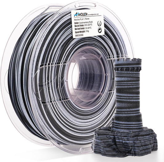 Amolen - Marble PLA Filament 1.75mm - 1kg / 2.2lbs