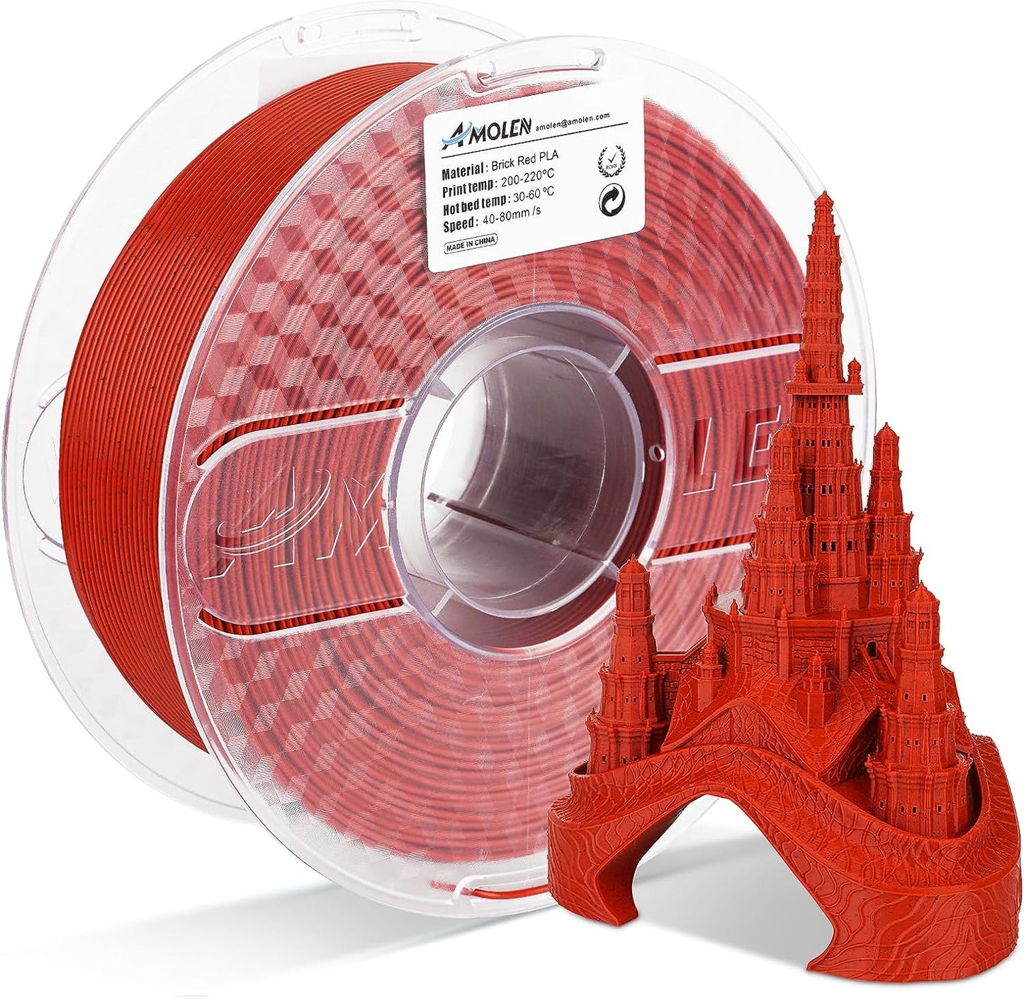 Amolen - Marble PLA Filament 1.75mm - 1kg / 2.2lbs
