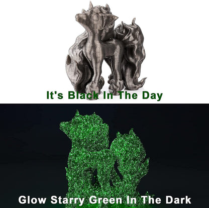 Amolen - Glow-in-the-Dark PLA Filament Variety Pack 1.75mm (4x 200g Spools)