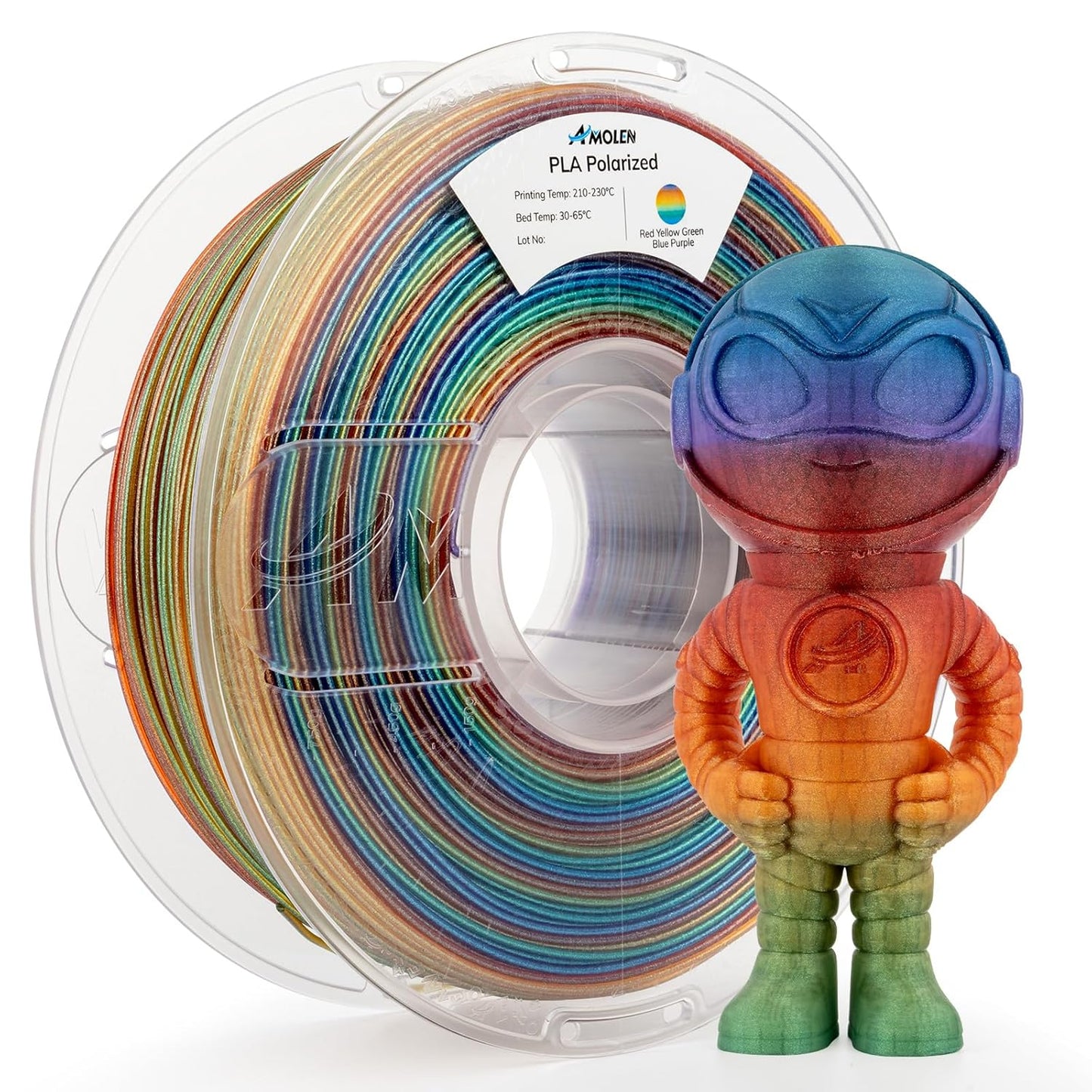 Amolen - PLA Galaxy Sparkle & Shiny Filament 1.75mm - 1kg / 2.2lbs