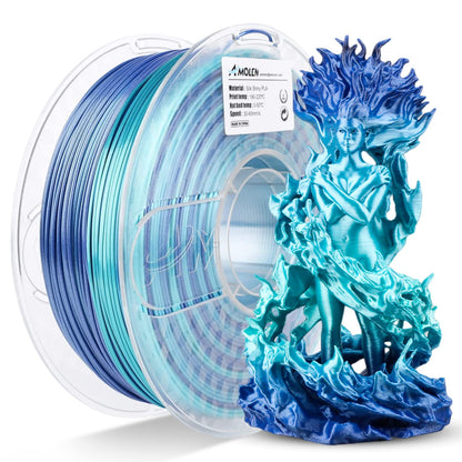 Amolen - Shiny Gradient Silk PLA Filament 1.75mm (1kg)