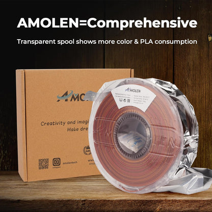 Amolen - Real Wood PLA Filament 1.75mm (1kg)