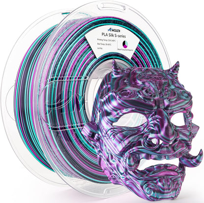 Amolen - Silk S-Series PLA Filament 1.75mm (1kg / 2.2lbs)