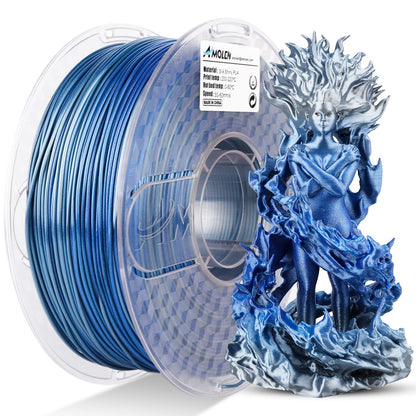 Amolen - Shiny Gradient Silk PLA Filament 1.75mm (1kg)