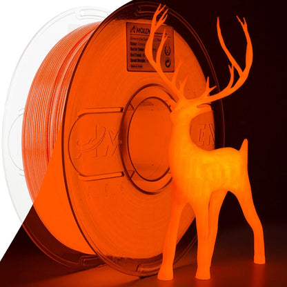 Amolen - Glow-in-the-Dark PLA Filament 1.75mm (1kg / 2.2lbs)