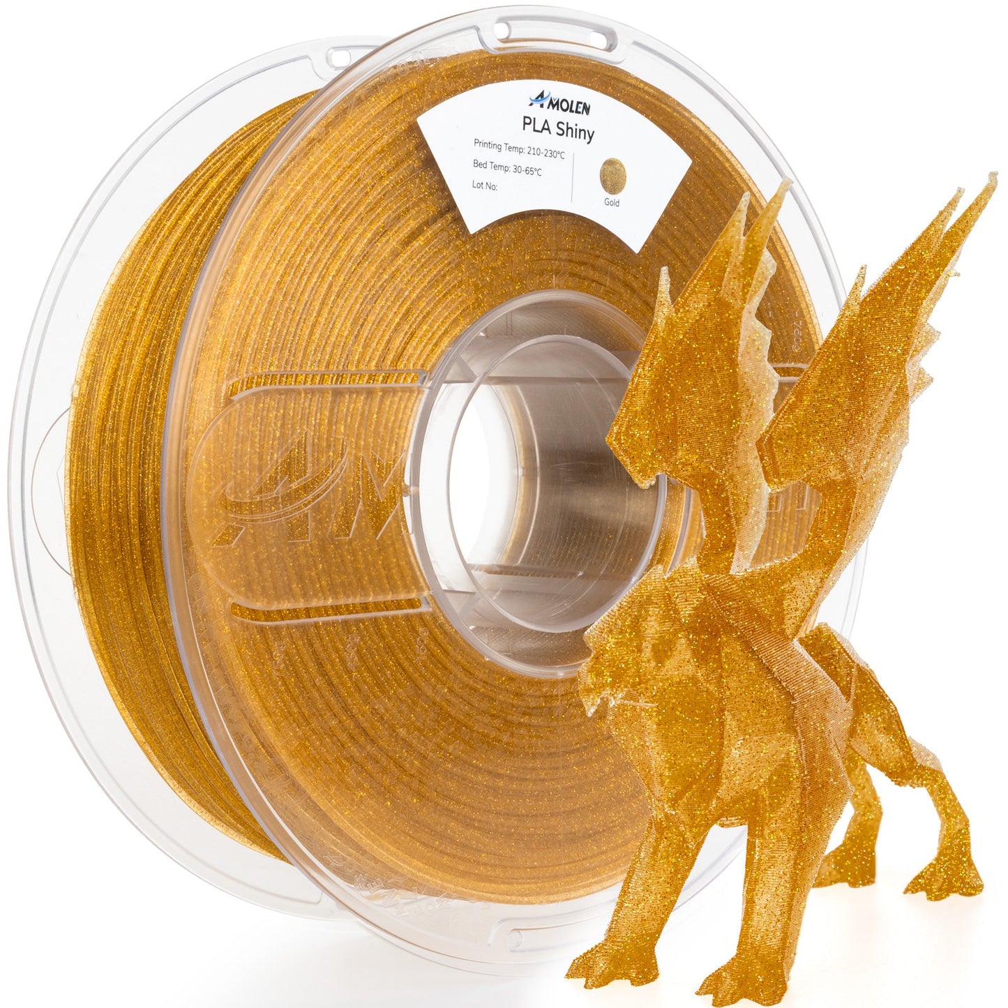 Amolen - Shiny Glitter PLA Filament 1.75mm (1kg)