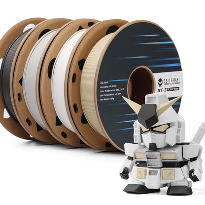 SainSmart GT-3 High-Speed Matte PLA Filament Four-Color Bundle (4x 500g)