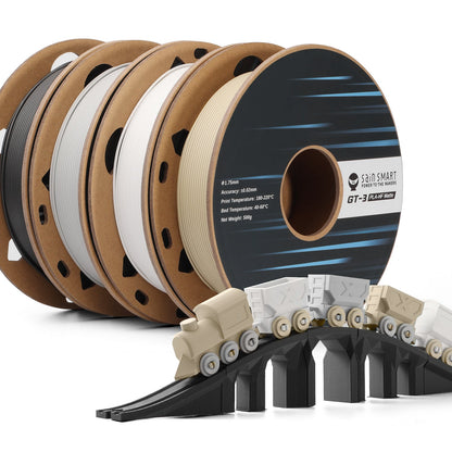 SainSmart GT-3 High-Speed Matte PLA Filament Four-Color Bundle (4x 500g)