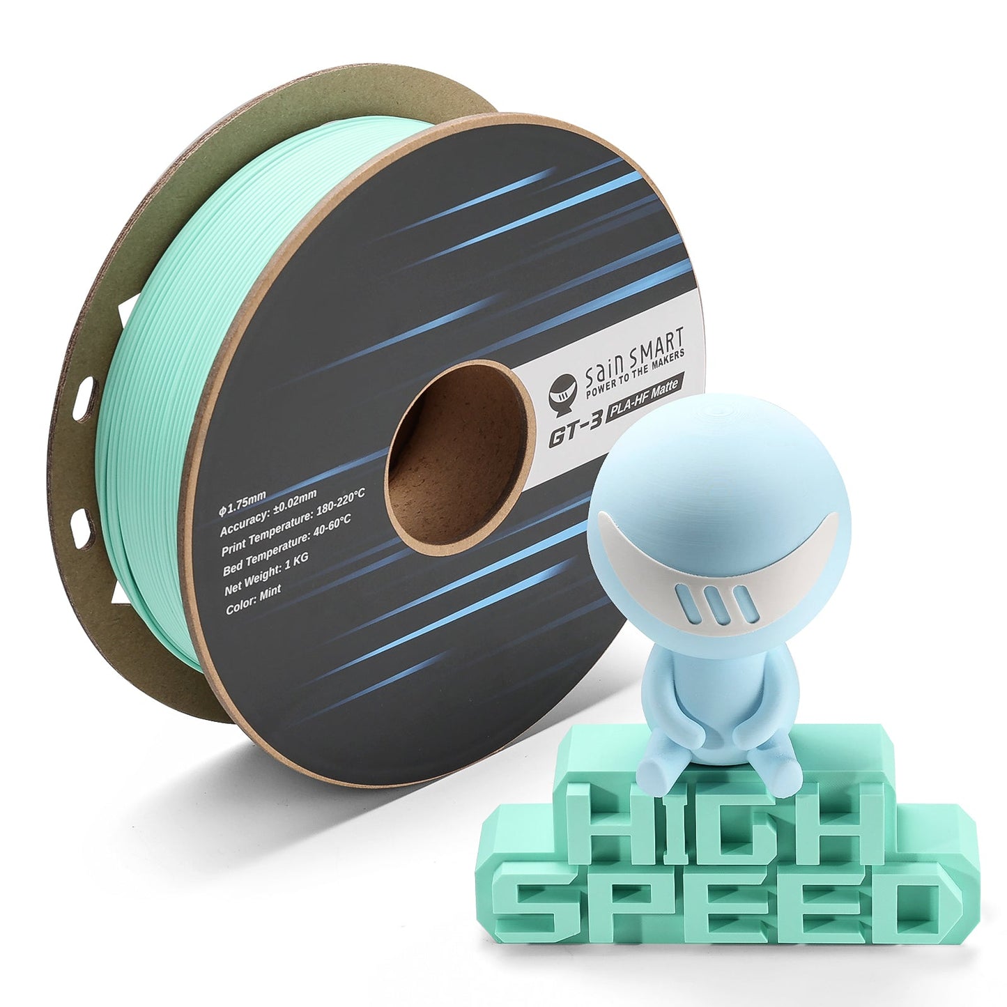 SainSmart - GT-3 High-Speed Matte PLA Filament 1.75mm (1kg)