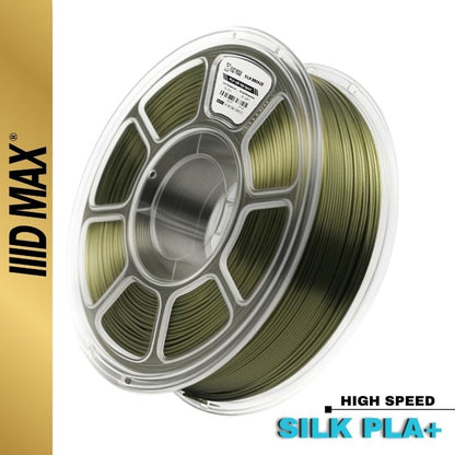 IIID Max - High Speed Silk PLA+ Filament 1.75mm - 1kg / 2.2lbs