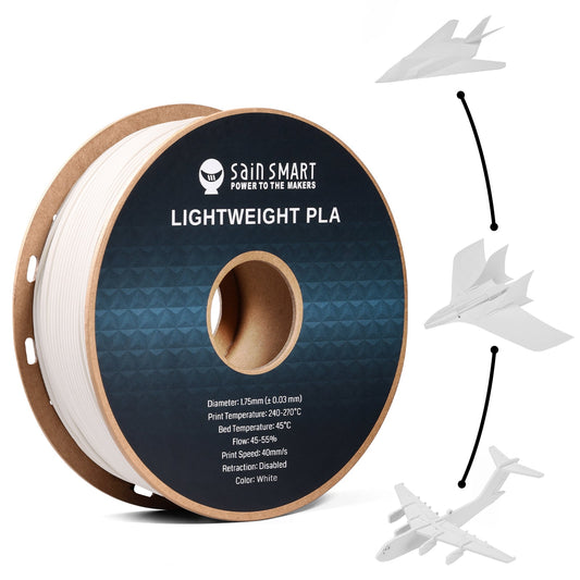 SainSmart LW-PLA Lightweight Active Foaming Filament 1.75mm (1kg)