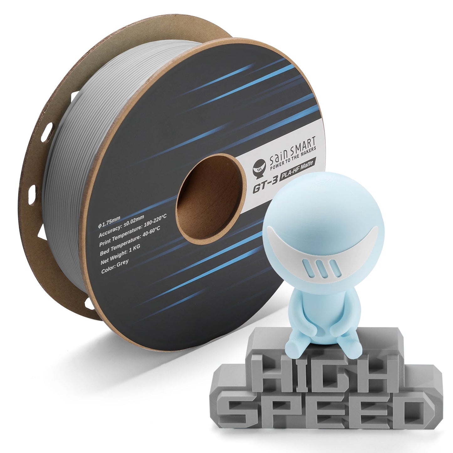 SainSmart - GT-3 High-Speed Matte PLA Filament 1.75mm (1kg)