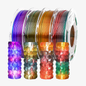 Amolen - Crystal-Transparent Gradient PLA Filament Variety Pack - 1.75mm (4x200g)