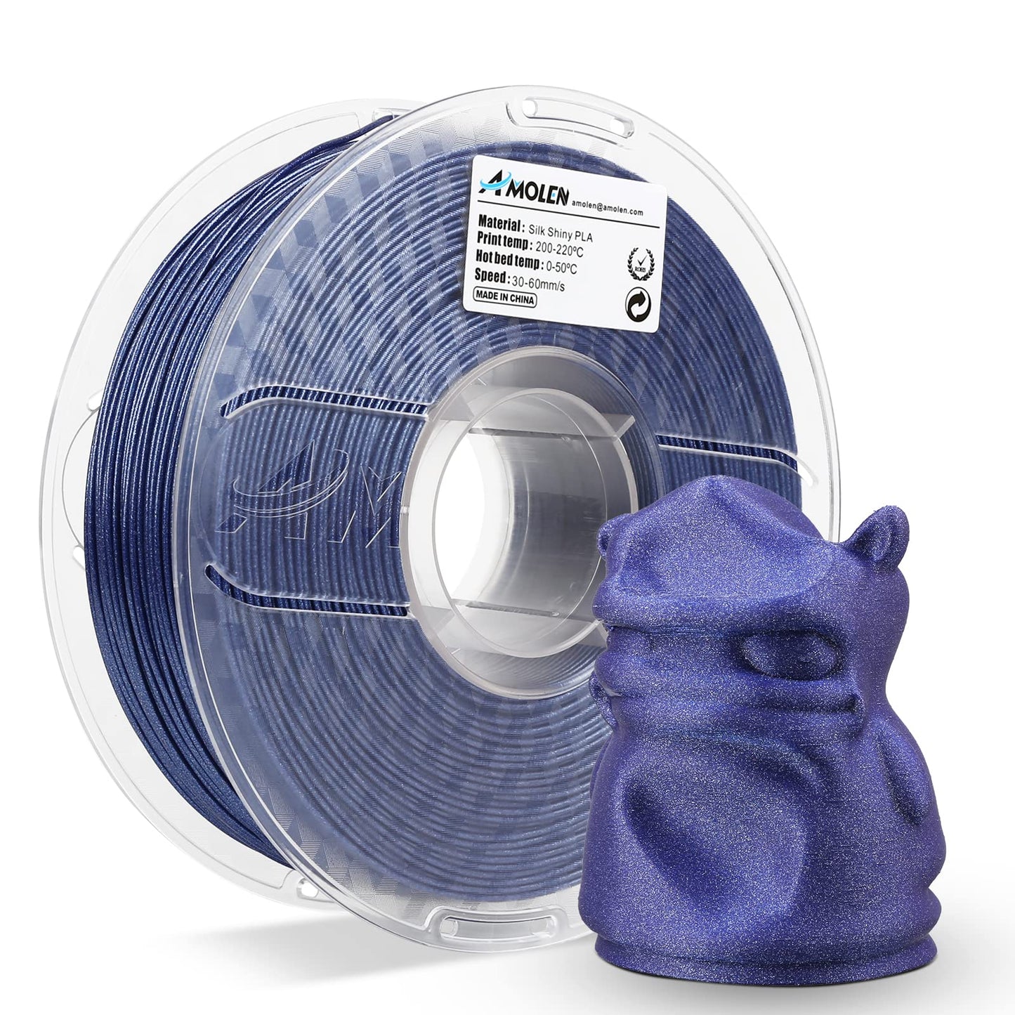 Amolen - PLA Galaxy Sparkle & Shiny Filament 1.75mm - 1kg / 2.2lbs