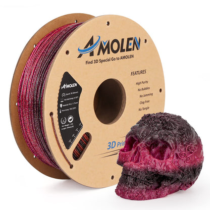 Amolen - PLA Galaxy Sparkle & Shiny Filament 1.75mm - 1kg / 2.2lbs