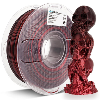 Amolen - Shiny Gradient Silk PLA Filament 1.75mm (1kg)