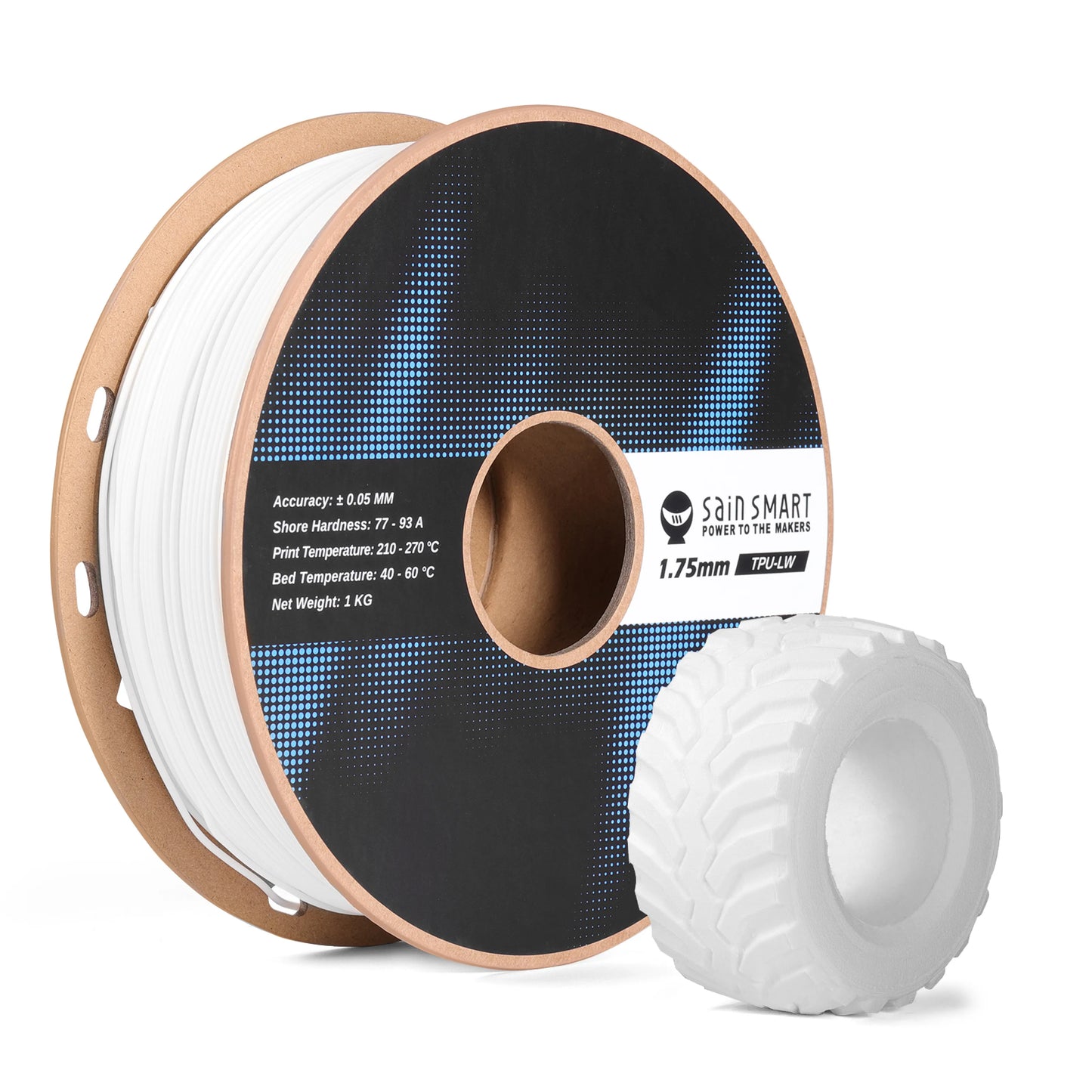 SainSmart Flex TPU Air Lightweight Foaming TPU Filament 1.75mm