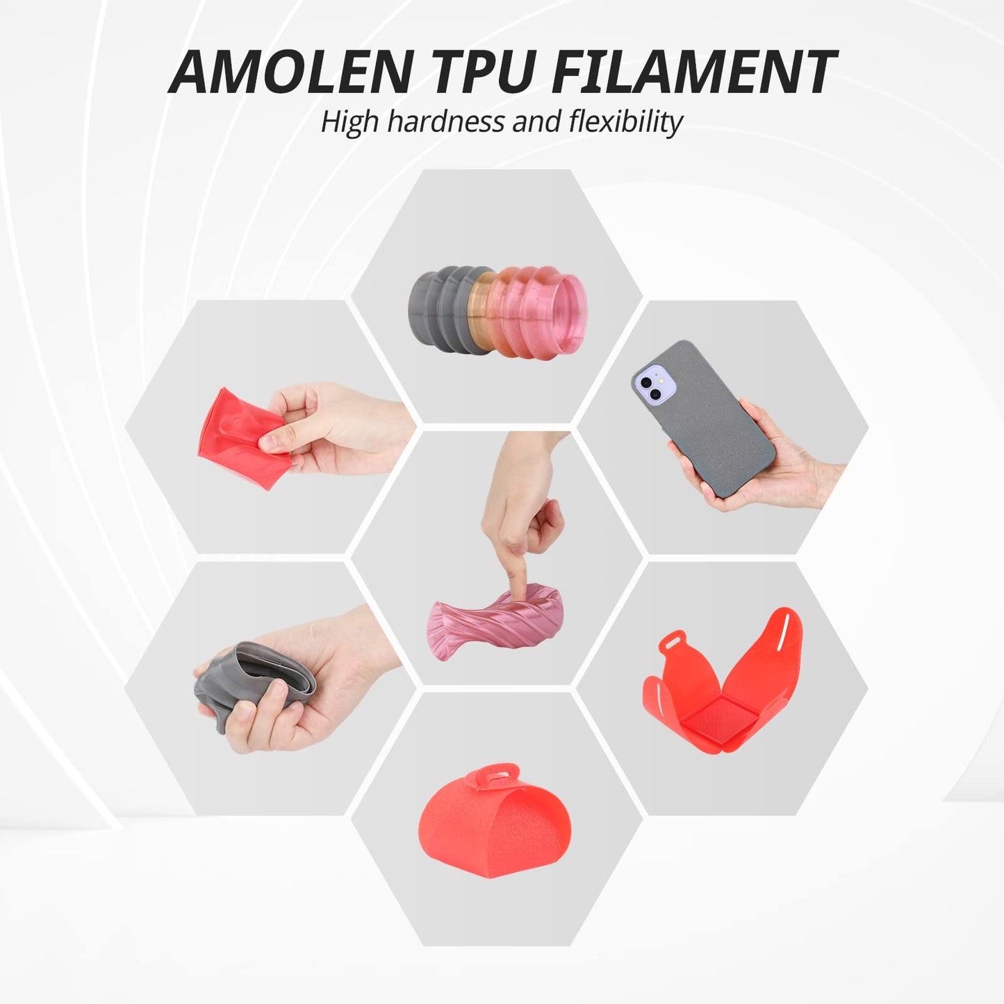 Amolen - Basic TPU Filament 1.75mm (1kg)