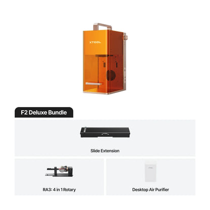xTool - F2 5W IR & 15W Diode Portable Dual Laser Engraver