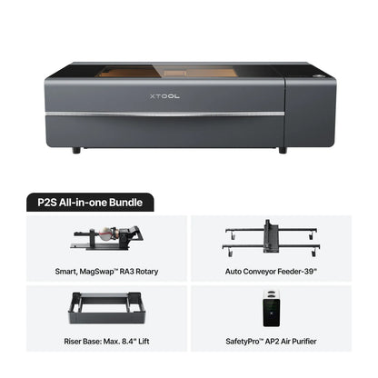 xTool - P2S 55W Desktop CO2 Laser Cutter