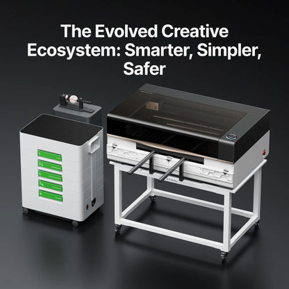 xTool - P3 80W Flagship CO2 Laser Cutter with Intelligent Automation