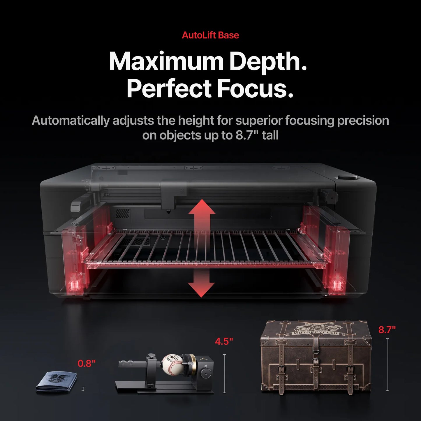 xTool - P3 80W Flagship CO2 Laser Cutter with Intelligent Automation