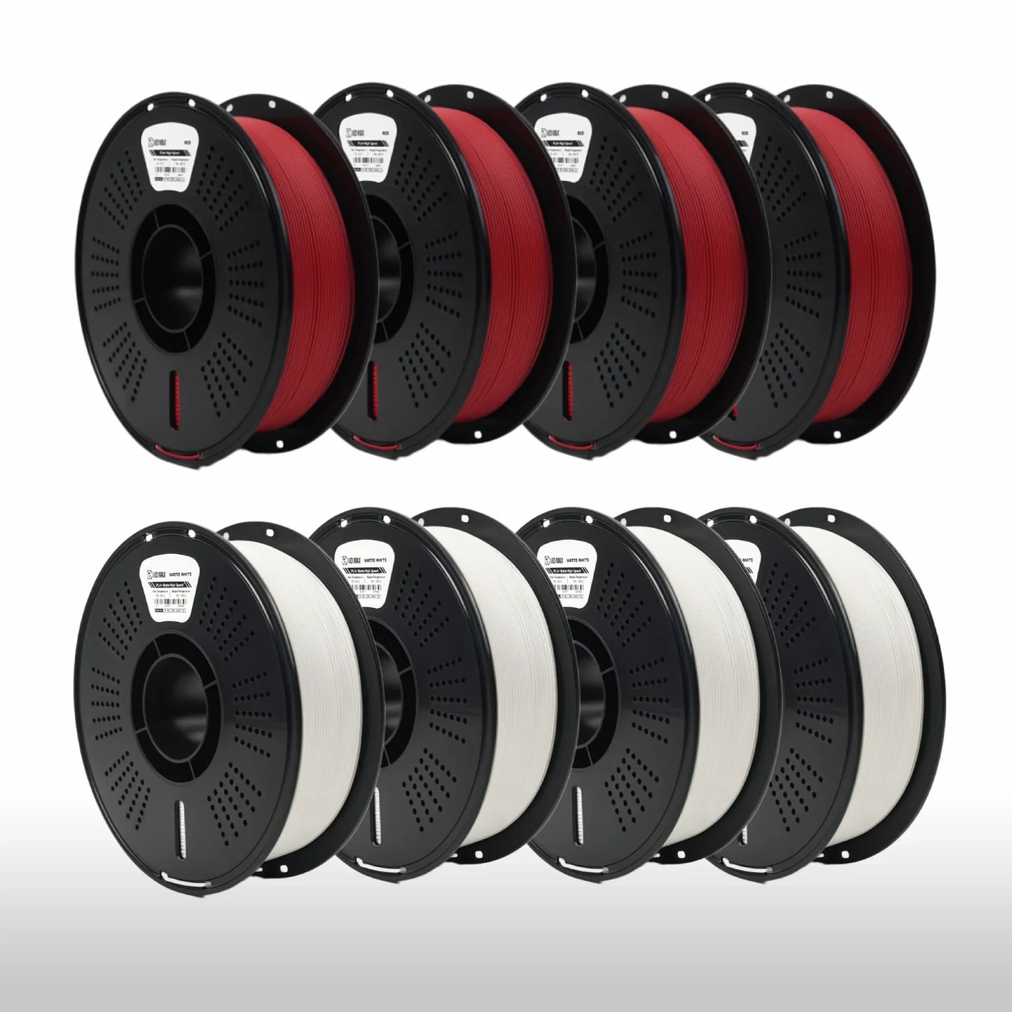 8 x 1kg - Two Colors - High Speed PLA Pack (IIID Max & Fremover)