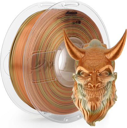 Amolen - Silk Rainbow PLA Filament 1.75mm (1kg / 2.2lbs)